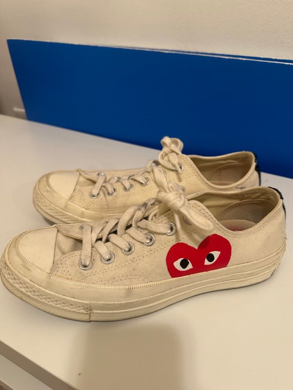 Converse x Comme des Garçons PLAY Chuck 70 Low Milk 7